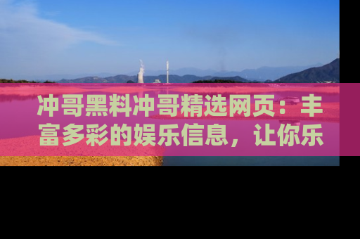 冲哥黑料冲哥精选网页：丰富多彩的娱乐信息，让你乐不停息