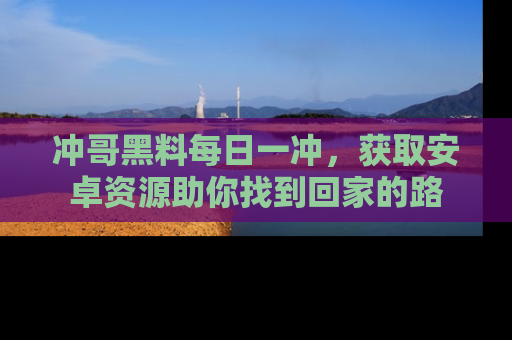 冲哥黑料每日一冲，获取安卓资源助你找到回家的路