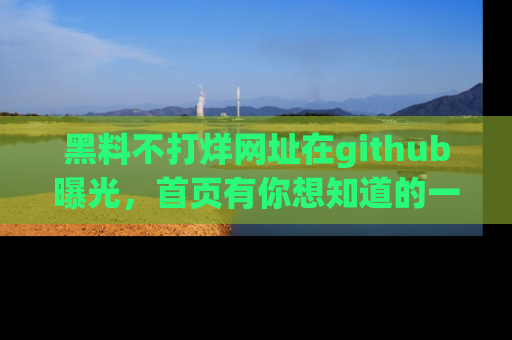 黑料不打烊网址在github曝光，首页有你想知道的一切幽默趣事，快来看看