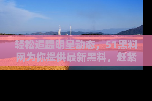 轻松追踪明星动态,51黑料网为你提供最新黑料,赶紧访问网址观看!
