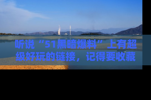 听说“51黑暗爆料”上有超级好玩的链接，记得要收藏哦！