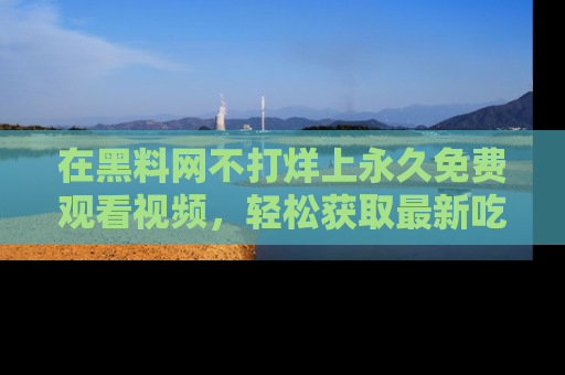 在黑料网不打烊上永久免费观看视频,轻松获取最新吃瓜资讯!